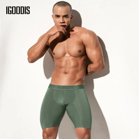IGOODIS Boxer High Elastic Sports Shorts IGOODIS IGOODIS Boxer High Elastic Sports Shorts IGOODIS