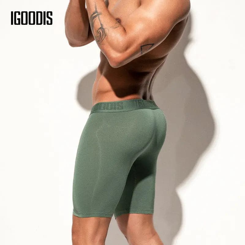IGOODIS Boxer High Elastic Sports Shorts IGOODIS IGOODIS Boxer High Elastic Sports Shorts IGOODIS
