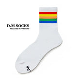D.M   Rainbow Striped Socks D.M UNDERWEAR