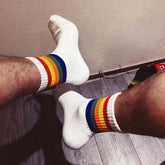 D.M   Rainbow Striped Socks D.M UNDERWEAR