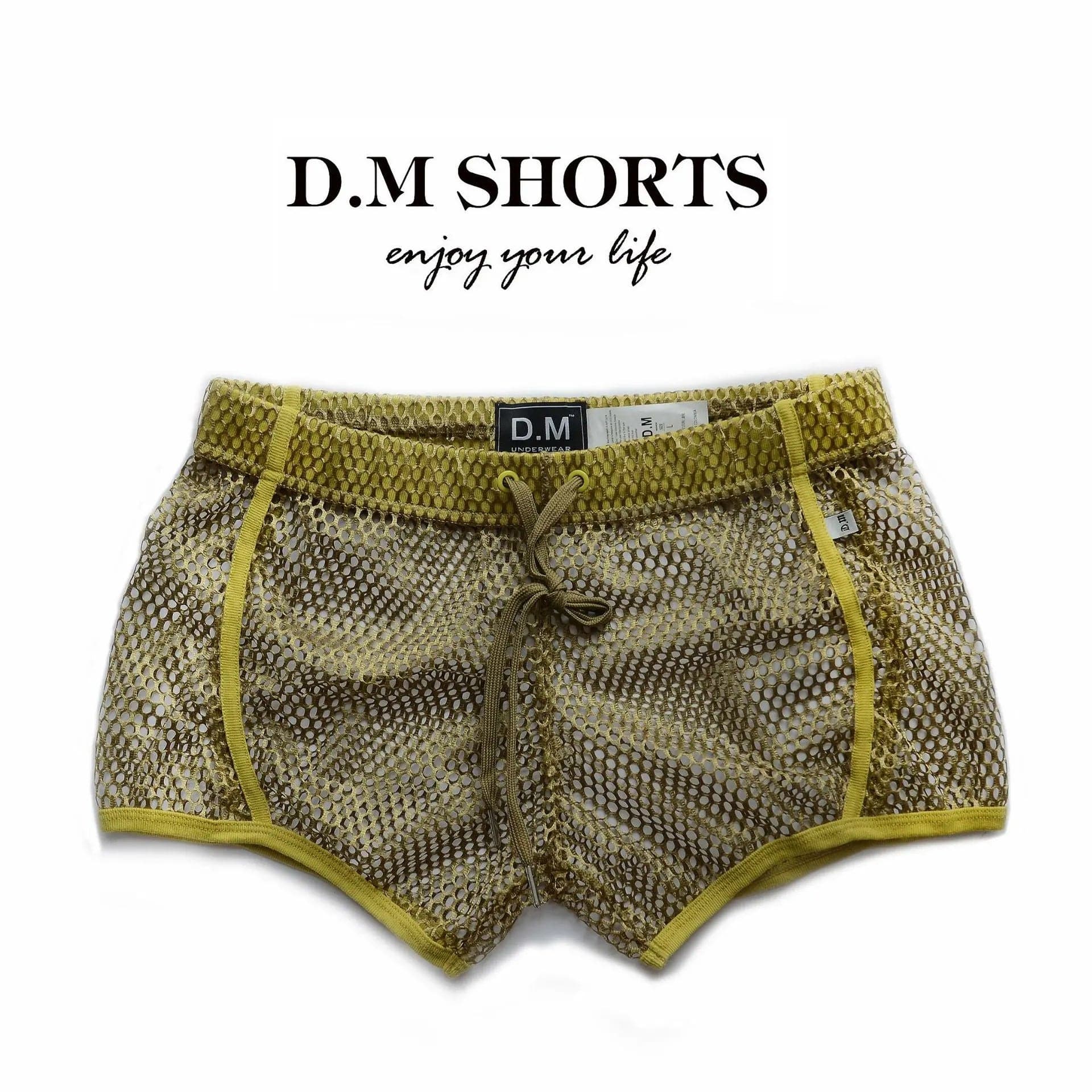 D.M Men's Underwear Low Waist Home Boxers D.M UNDERWEAR