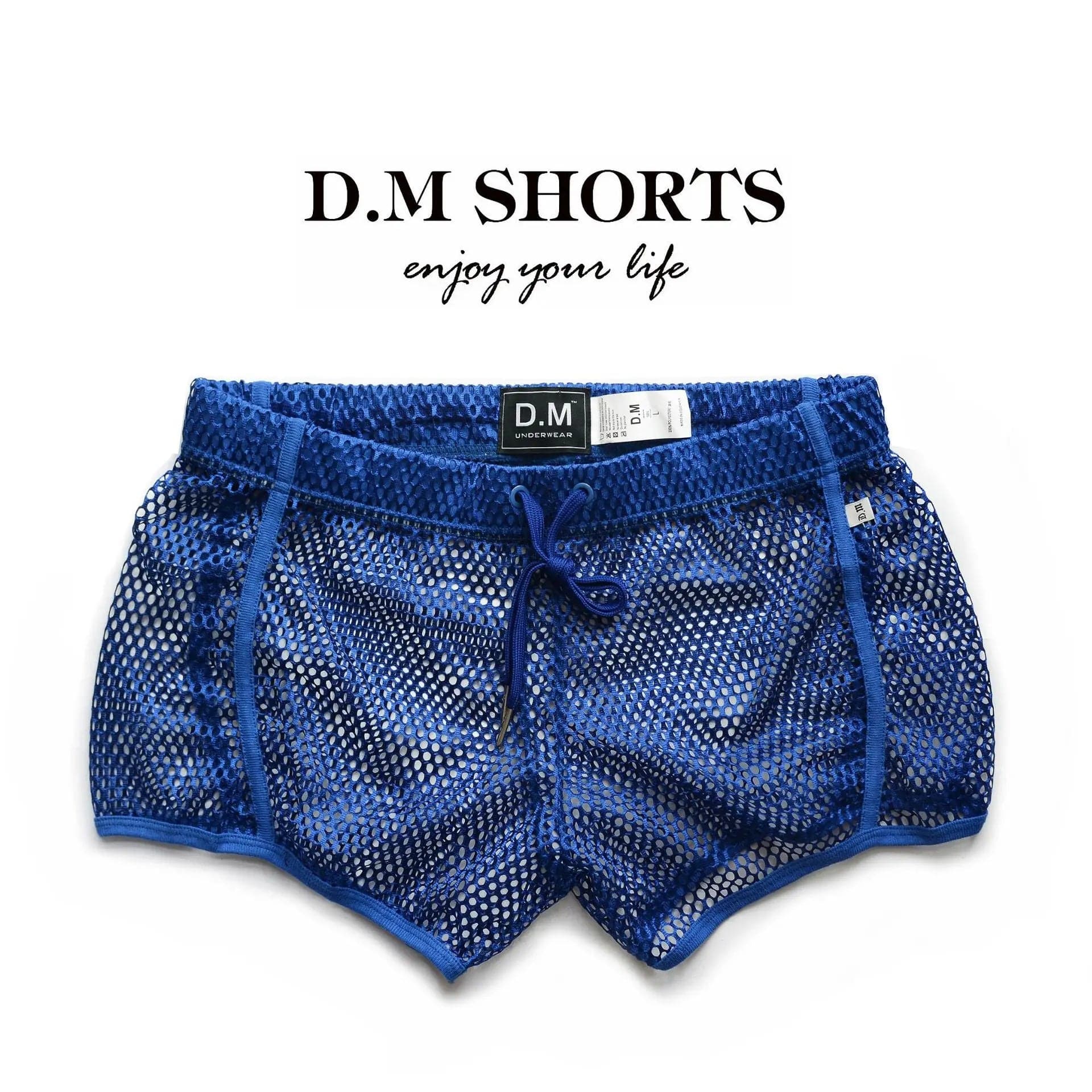 D.M Men's Underwear Low Waist Home Boxers D.M UNDERWEAR