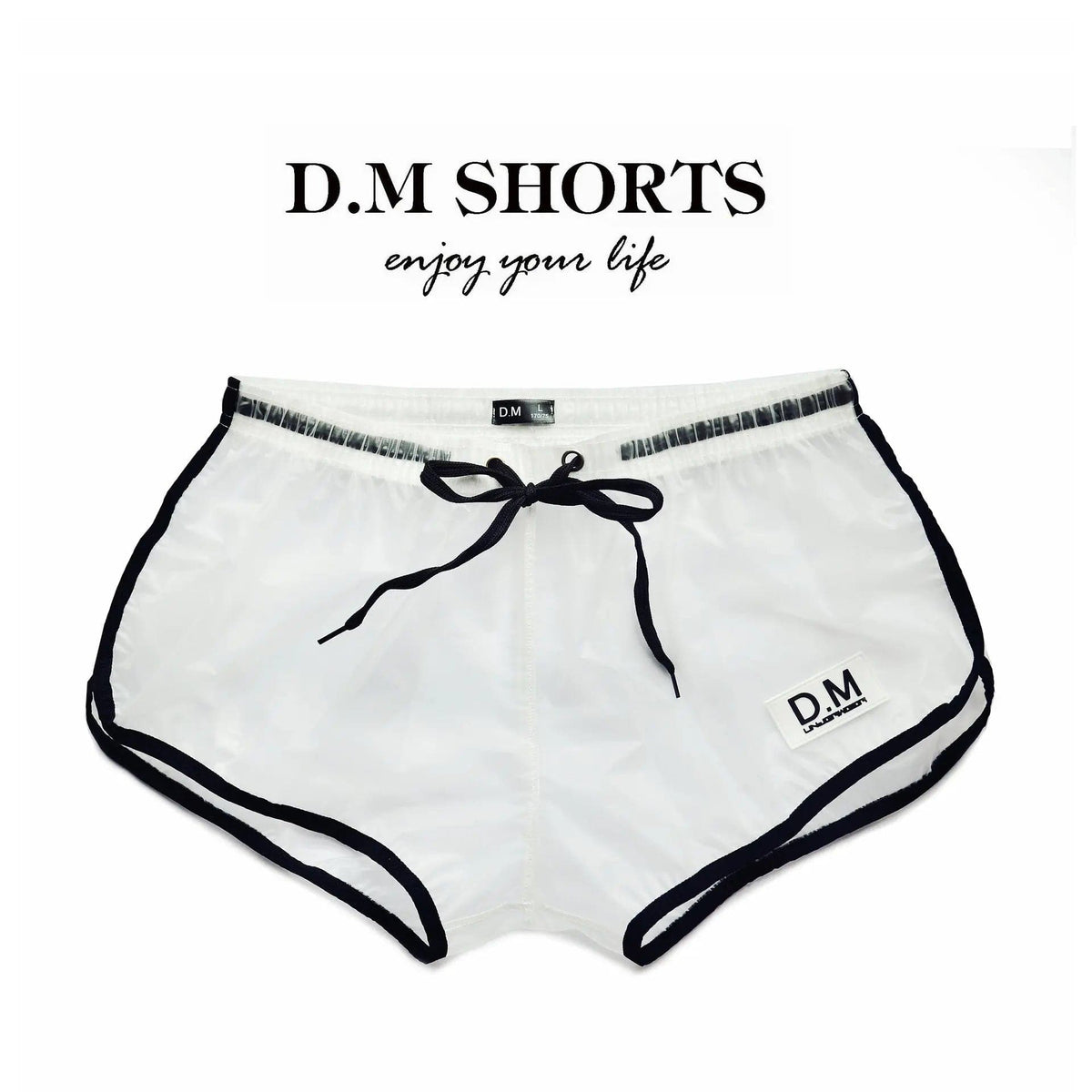 D.M Men's Home Boxers Transparent Beach Pants D.M UNDERWEAR
