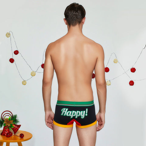 Seobean Christmas Theme Men's Boxer Hibin Panties