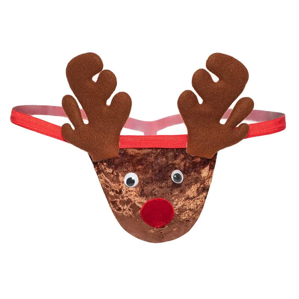 DM Christmas Reindeer Thong D.M UNDERWEAR