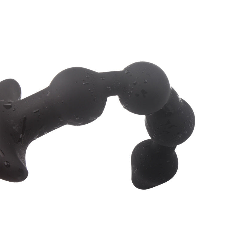 Big Pagoda Vibrating Prostate Massager Silicone Anal Plug Big Pagoda Vibrating Prostate Massager Silicone Anal Plug