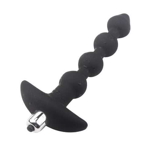 Big Pagoda Prostate Massager Vibrating Silicone Anal Plug