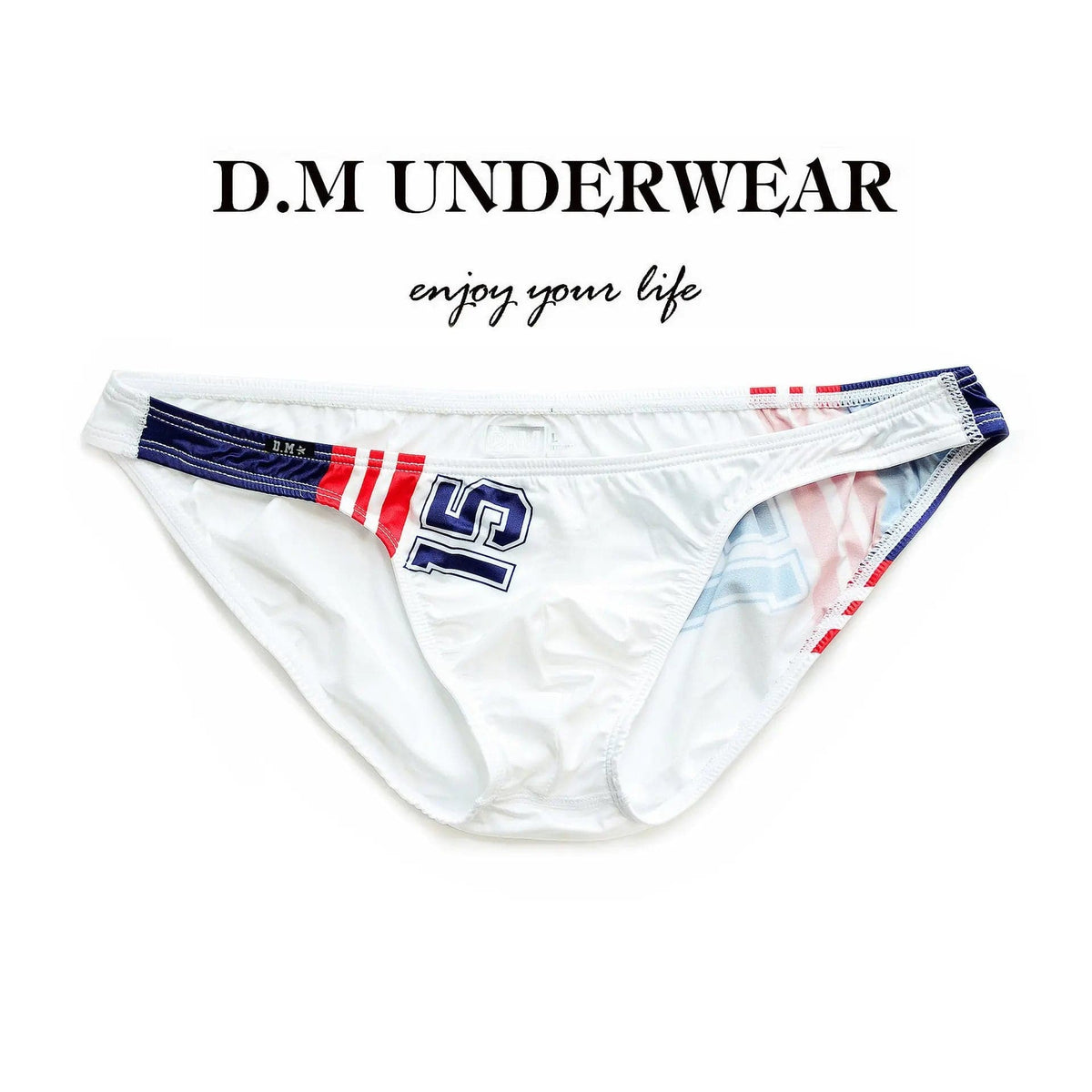 D.M Men's Briefs Ice Silk Bikini D.M UNDERWEAR