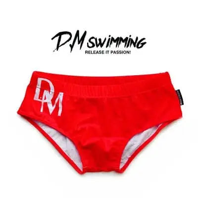 D.M Men's Sports Swim Briefs Printing D.M UNDERWEAR