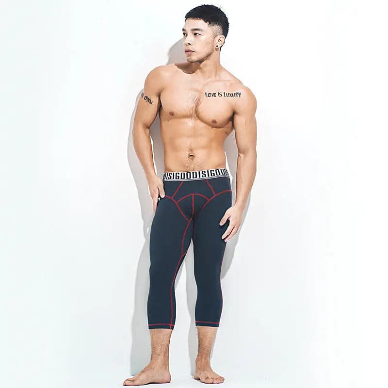 IGOOIDS Fleece-Lined Warm Pants Stretch D.M UNDERWEAR