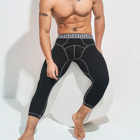 IGOOIDS Fleece-Lined Warm Pants Stretch D.M UNDERWEAR