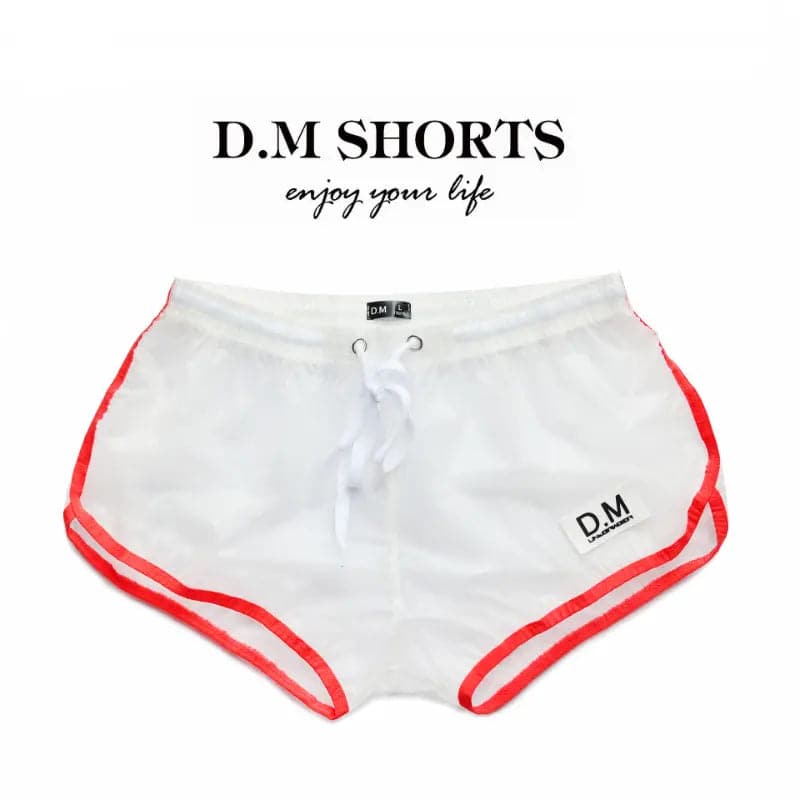 D.M Men's Home Boxers Transparent Beach Pants D.M UNDERWEAR
