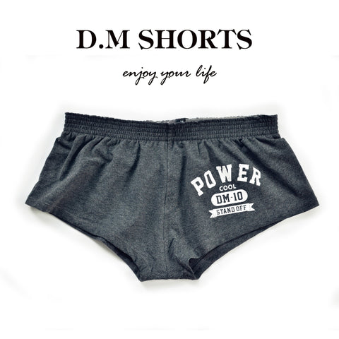 D.M Men's Home Pants Boxers Cotton Comfortable Printed Letters Boxer