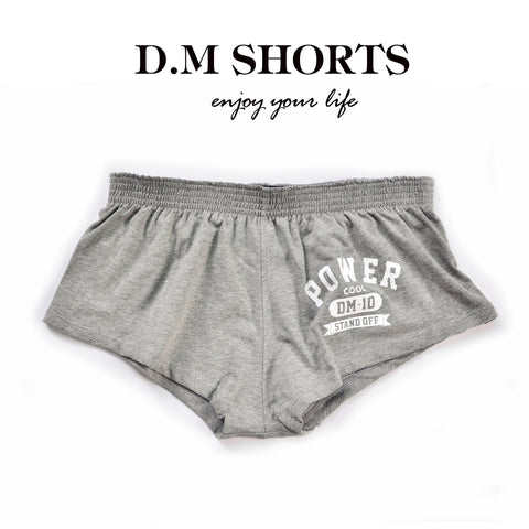 D.M Men's Home Pants Boxers Cotton Comfortable Printed Letters Boxer