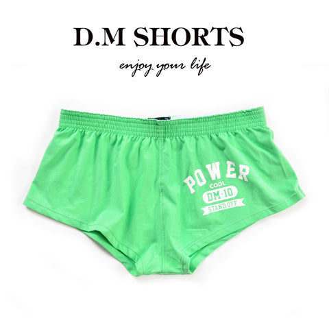 D.M Men's Home Pants Boxers Cotton Comfortable Printed Letters Boxer