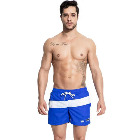 DESMIIT Beach Shorts Quick-Drying Shorts Color Matching DESMIIT