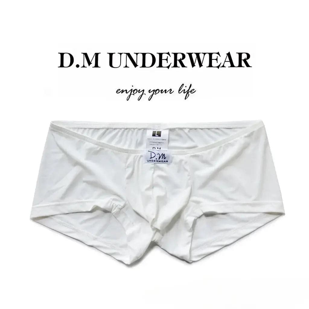 D.M Men's Underwear Low Waist Boxers D.M UNDERWEAR