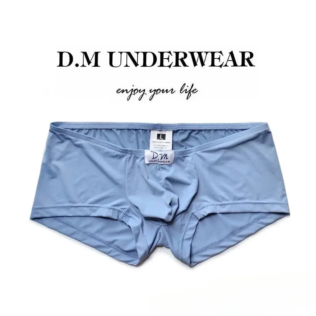 D.M Men's Underwear Low Waist Boxers D.M UNDERWEAR