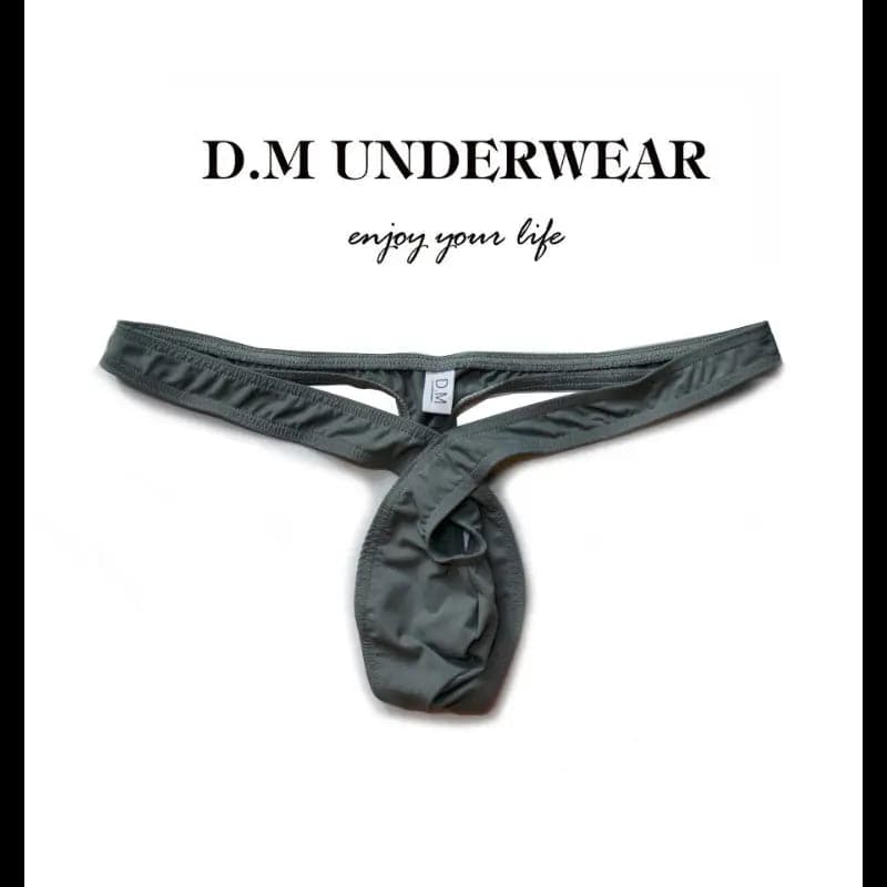 D.M Men's Pants Sexy Temptation Black and White D.M UNDERWEAR