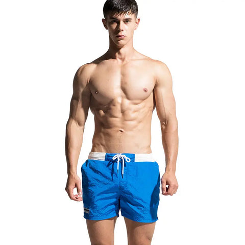 DESMIIT Beach Pants Men's Loose Quick-Drying Summer Swim Shorts DESMIIT