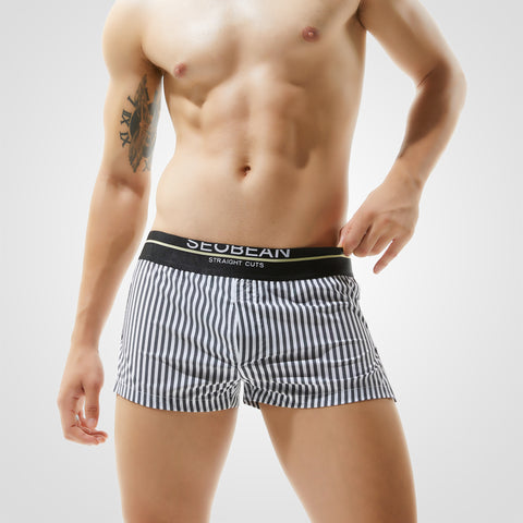 SEOBEAN Fashion Home Woven Cotton Shorts