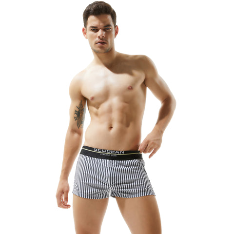 SEOBEAN Fashion Home Woven Cotton Shorts