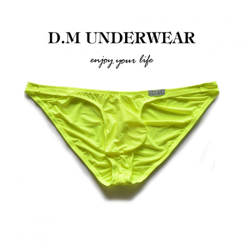 D.M hip lift tight ice silk briefs