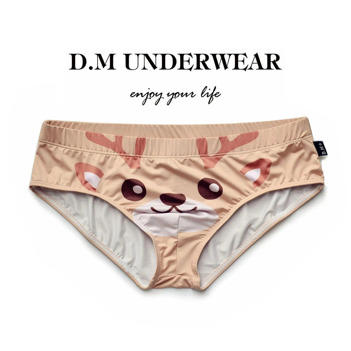 D.M Cartoon Animal Print Briefs D.M UNDERWEAR