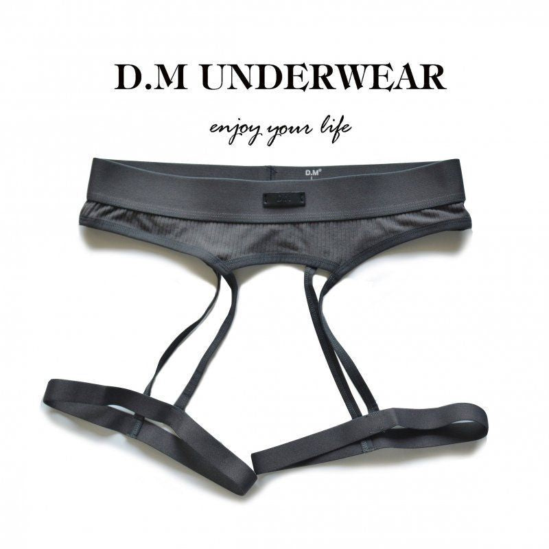 DM UNWEAR Men’s Mesh Jockstrap – Supportive Low Rise Sexy Underwear
