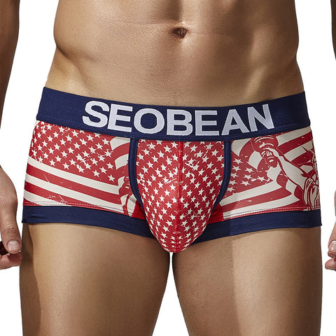 SEOBEAN boxer personalized printing breathable