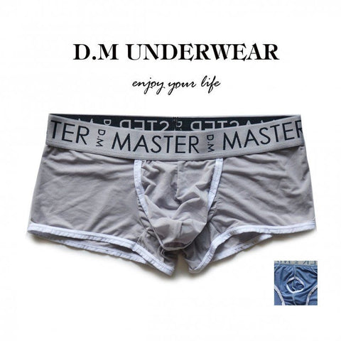 D.M Ice Silk Mesh Boxer Briefs