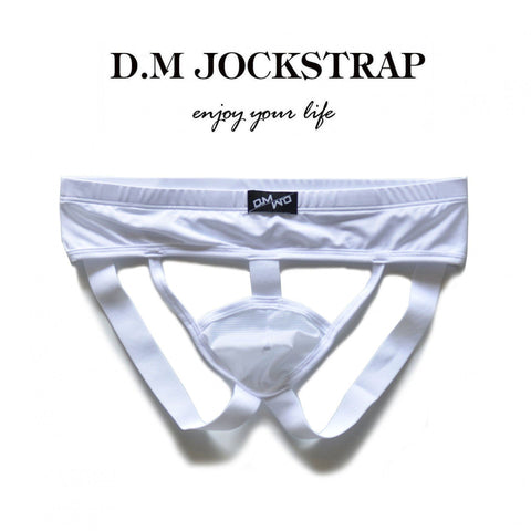 D.M Jockstrap Men’s Sheer Mesh Jockstrap – Double Strap Sexy Underwear