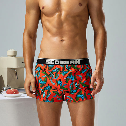 SEOBEAN FUNNY BOXER BRIFES