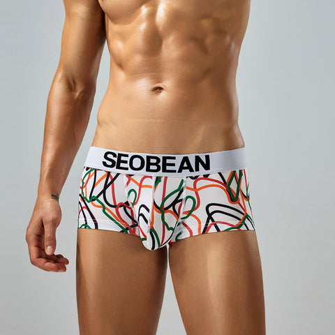SEOBEAN Personalized Line Boxers