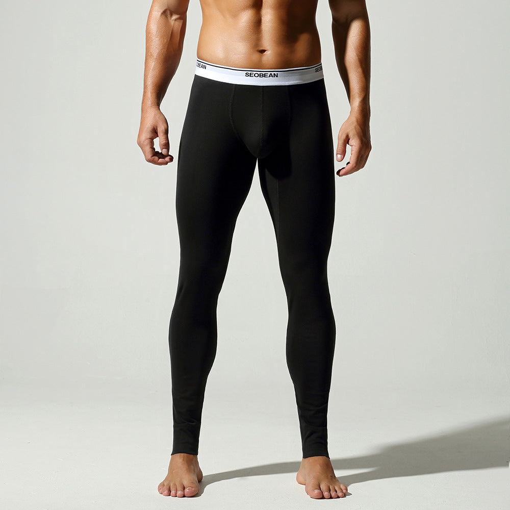 SEOBEAN Men’s Fleece-Lined Thermal Leggings