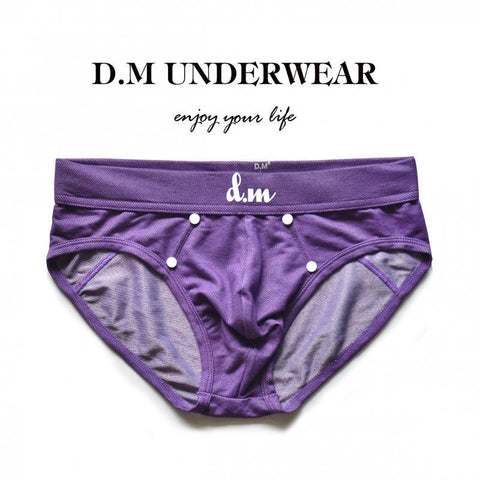D.M sexy low-rise denim briefs