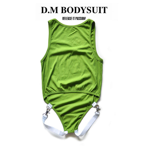 D.M Men's Bodysuit Sexy Modal Thong