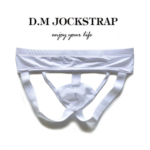 D.M Jockstrap Men’s Sheer Mesh Jockstrap – Double Strap Sexy Underwear