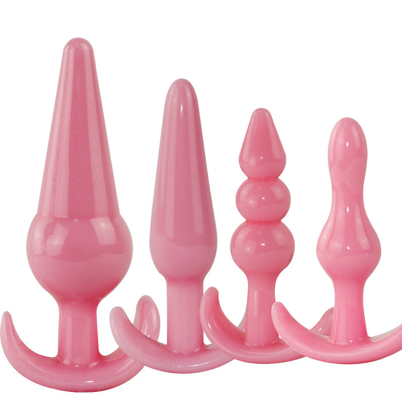 Silicone Anal Plug Four-Piece Set Silicone Anal Plug Four-Piece Set