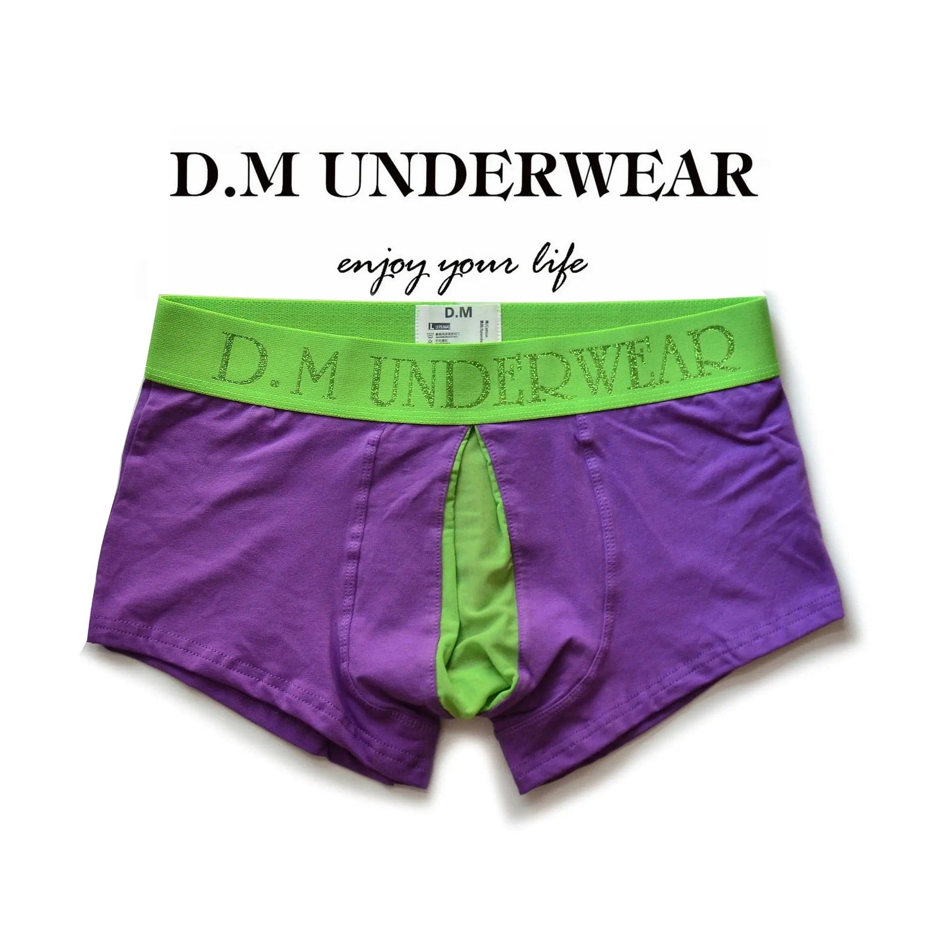 D.m Men's Low Waist Open Boxers D.M UNDERWEAR