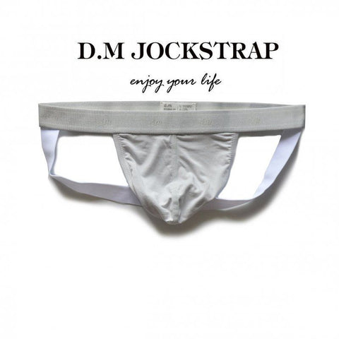 D.M Jockstrap Men's Modal Thong - Low Rise Double Strap Underwear Breathable & Sensual
