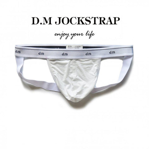 D.M Jockstrap Men's Modal Thong - Low Rise Double Strap Underwear Breathable & Sensual