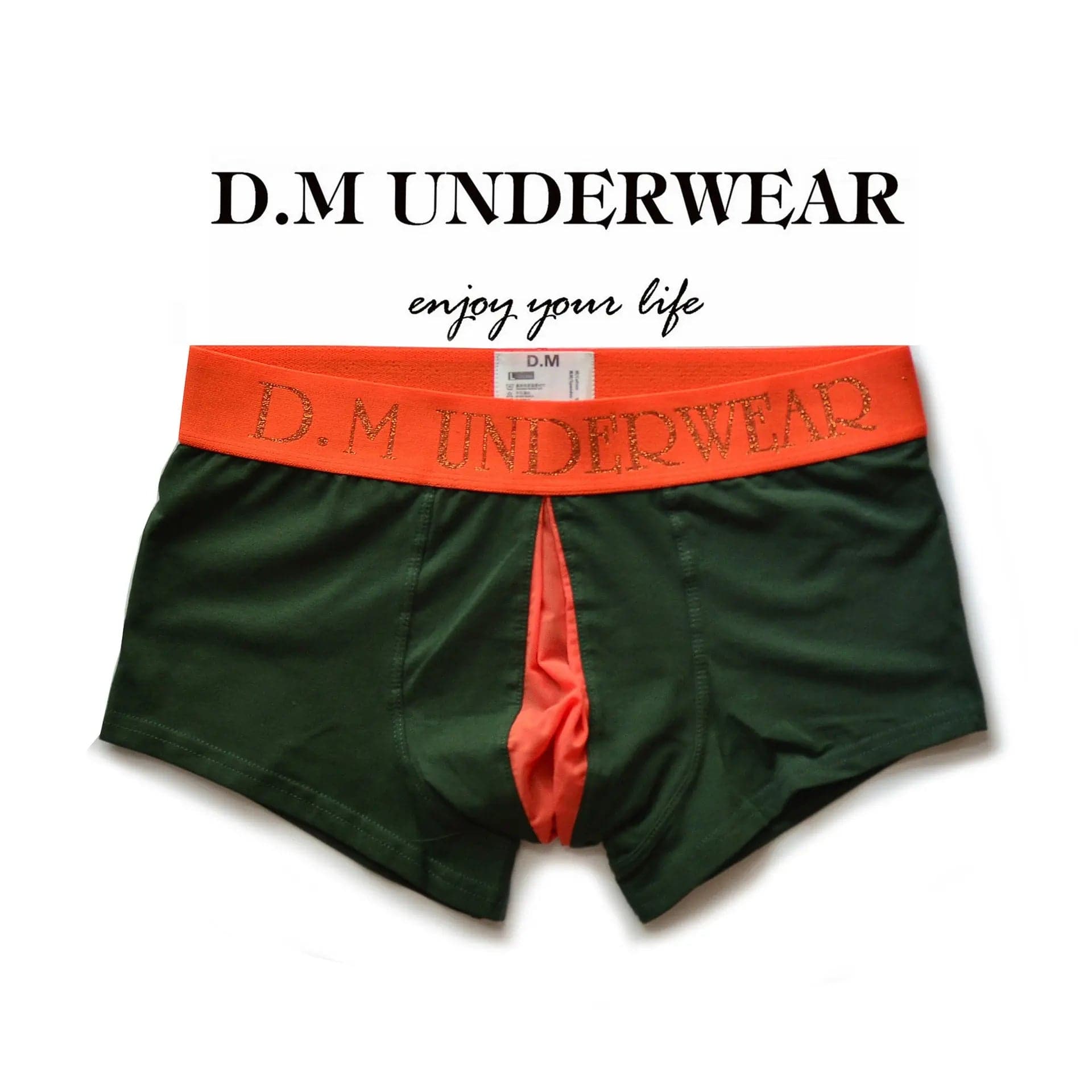 D.m Men's Low Waist Open Boxers D.M UNDERWEAR