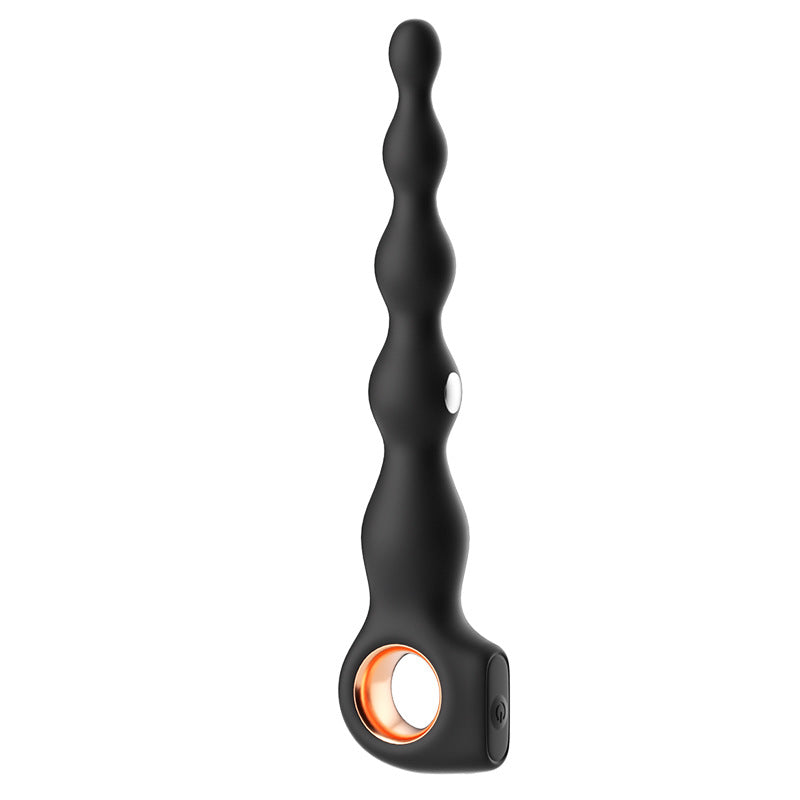 Ring pull bead electric shock anal plug Ring pull bead electric shock anal plug