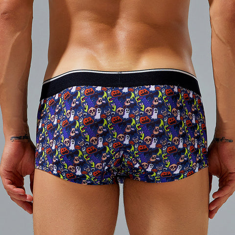 Seobean christmas men's panties hibin boxers briefs print