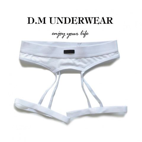DM UNWEAR Men’s Mesh Jockstrap – Supportive Low Rise Sexy Underwear