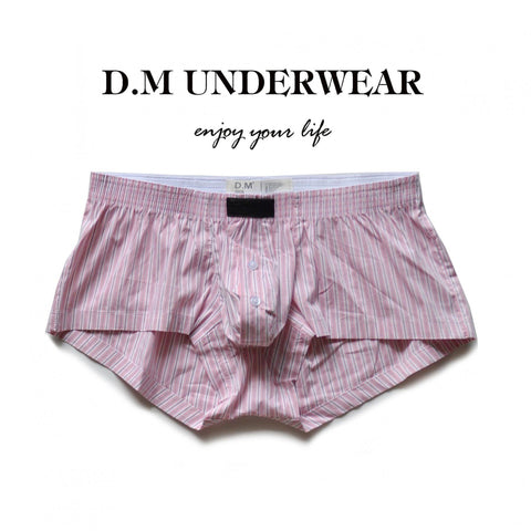 D.M boxer low waist cotton loose home pants