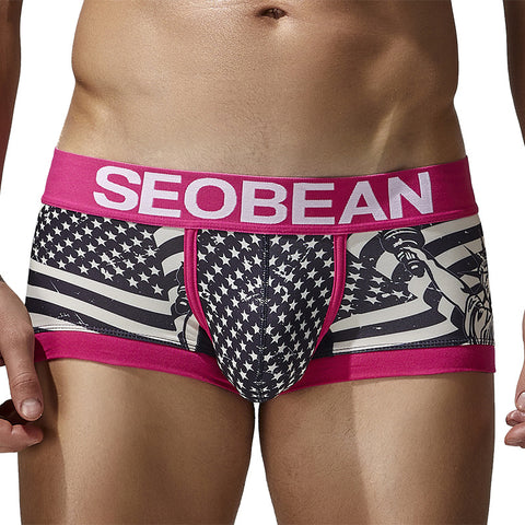 SEOBEAN boxer personalized printing breathable