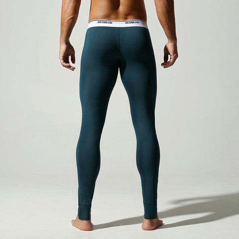 SEOBEAN Men’s Fleece-Lined Thermal Leggings