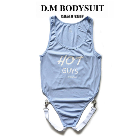 D.M Men's Bodysuit Sexy Modal Thong